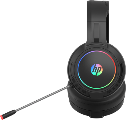 HP DHE-8006 Wired USB 7.1 Surround Sound Gaming Headset RGB LED for PC / Laptop-USB V28-ELEHPDHE8006