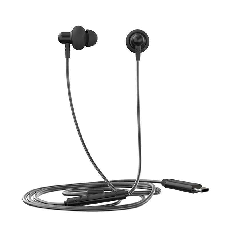 HP DHH-1126-BK TUSB-C Headphones Black with Microphone V28-ELEHPDHH1126BK