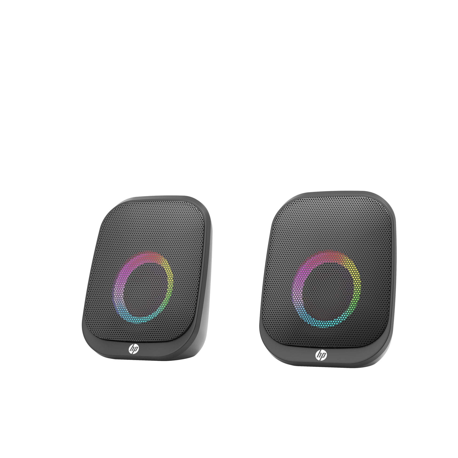 HP DHS-2113 Wired Bluetooth Speaker Portable USB AUX LED Stereo Sound Black V28-ELEHPDHS2113