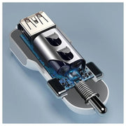 8-Port PD+QC3.0 Car Charger with LED Display V28-ELEINTWLXA9S
