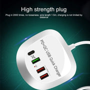 4-Port PD+QC3.0 Charger 40W with AU AC Adapter V28-ELEINTWLXT3P