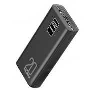 KIVEE PT23 20000mAh Power Bank with Digital Display Black V28-ELEKIVPT23