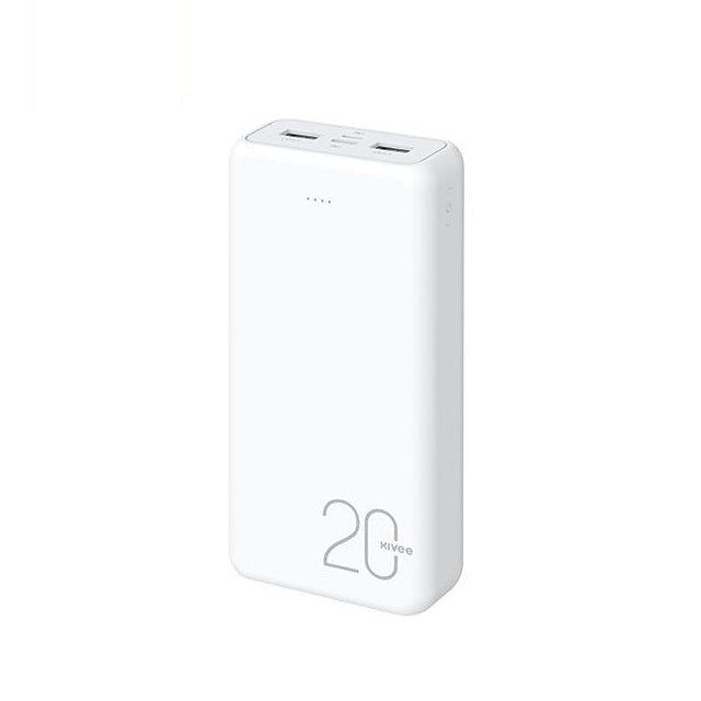 KIVEE PT63 20000mAh Power Bank White V28-ELEKIVPT63
