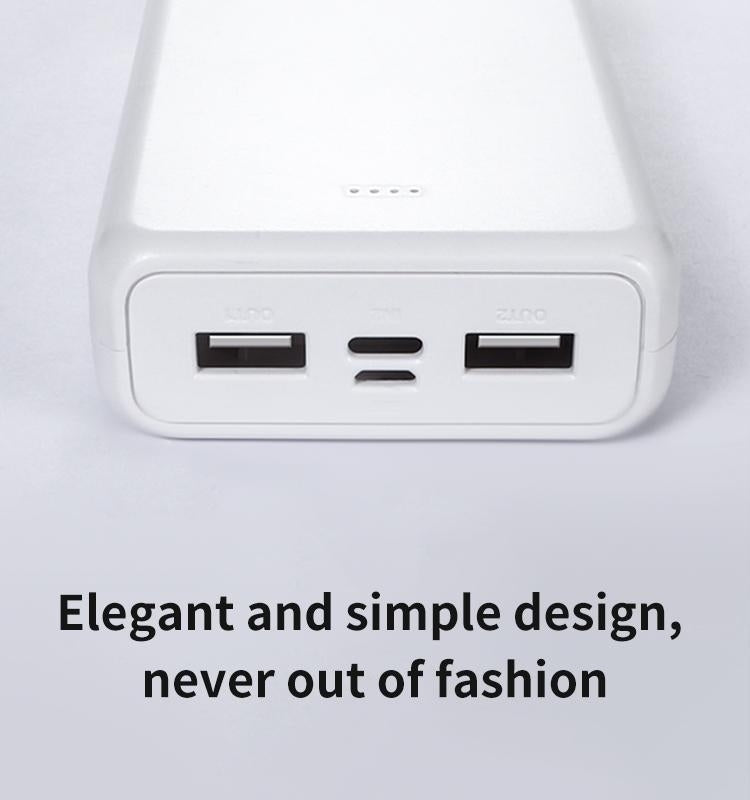 KIVEE PT63 20000mAh Power Bank White V28-ELEKIVPT63