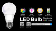 MV SMART BULB 9W E27 TWIN PACK (apple app only ) V28-ELEMVSBBULBE27-1