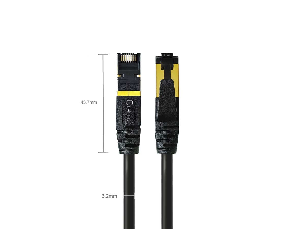 OXHORN Cat8 Ethernet Cable 0.5m