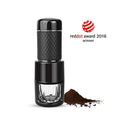 STARESSO Coffee Maker Red Dot Award Winner Portable Espresso Cappuccino Quick Cold Brew Manual Coffee Maker V28-ELESP200BK