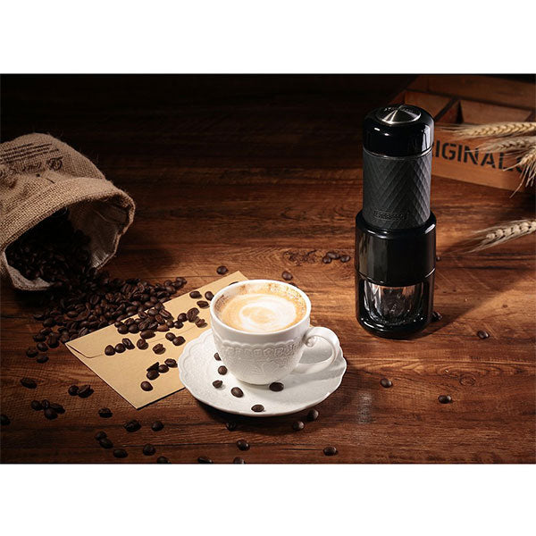 STARESSO Coffee Maker Red Dot Award Winner Portable Espresso Cappuccino Quick Cold Brew Manual Coffee Maker V28-ELESP200GN