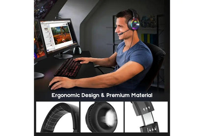 SoulBytes 20 RGB Gaming Headphones V28-ELETEQS20