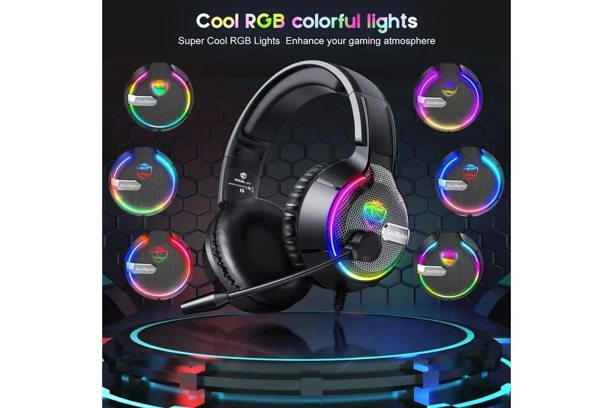 SoulBytes 20 RGB Gaming Headphones V28-ELETEQS20