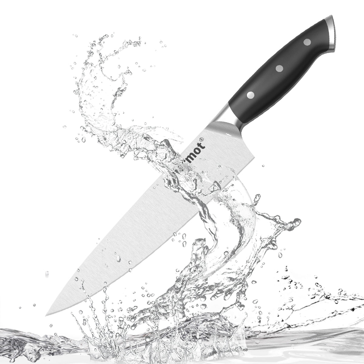 Warmot 3-Piece High Carbon Stainless Steel Ultra Chef Knife Set with Gift Box (317-3) V28-ELEWMTP317B3