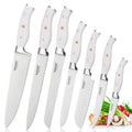 Warmot 7-Piece Ultra Sharp Chefs Knife Set with Gift Box (956-7) V28-ELEWMTP956W7
