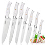 Warmot 7-Piece Ultra Sharp Chefs Knife Set with Gift Box (956-7) V28-ELEWMTP956W7