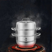 Zhang Xiao Quan 28cm 3-Tier Steamer V28-ELEZXQSTEAMERPOT