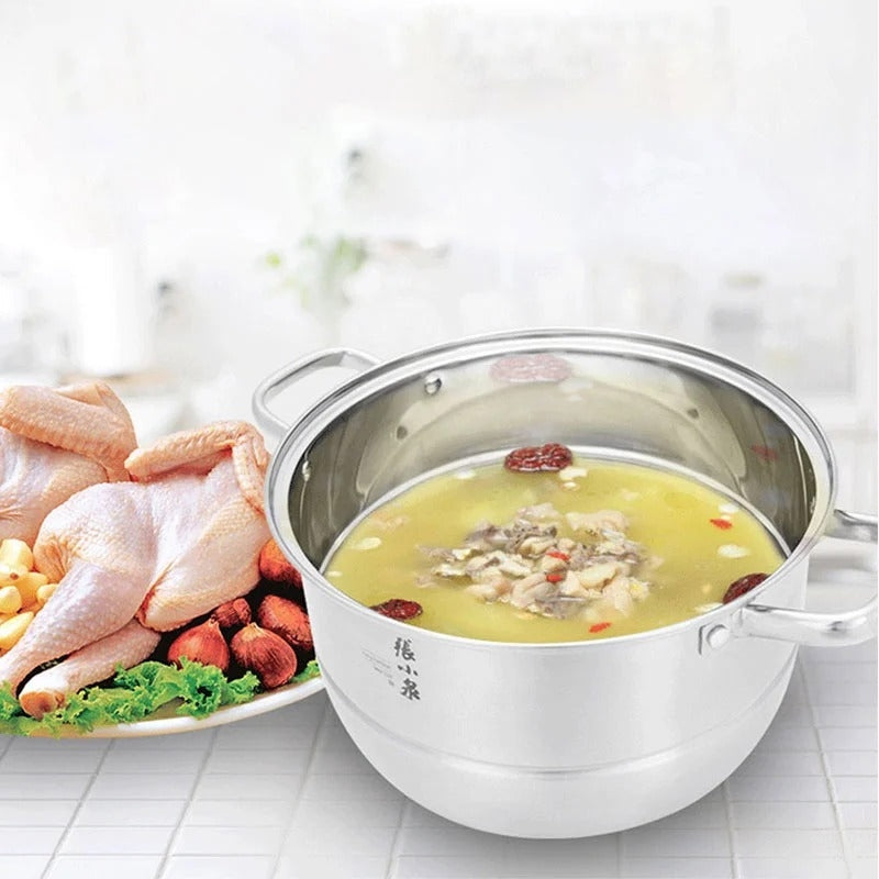 Zhang Xiao Quan 28cm 3-Tier Steamer V28-ELEZXQSTEAMERPOT