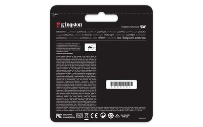 KINGSTON Canvas React: MicroSD 128GB , 100MB/s read and 70MB/s write with SD adapter SDCR/128GB V28-FFCKIN128GSDCR