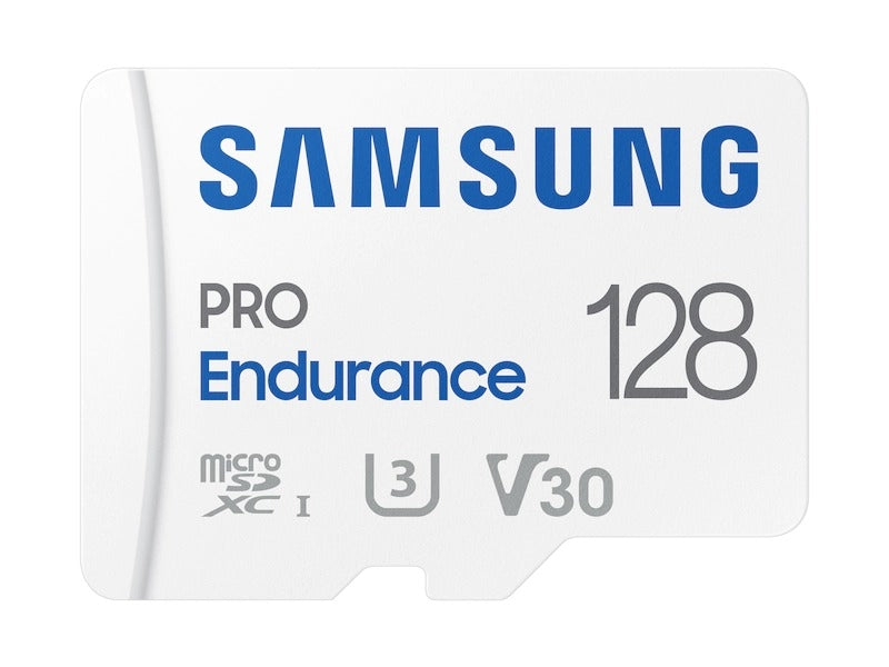 SAMSUNG 128GB PRO Endurance microSDXC with Adapter MB-MJ128KA V28-FFCSAMMBMJ128KA