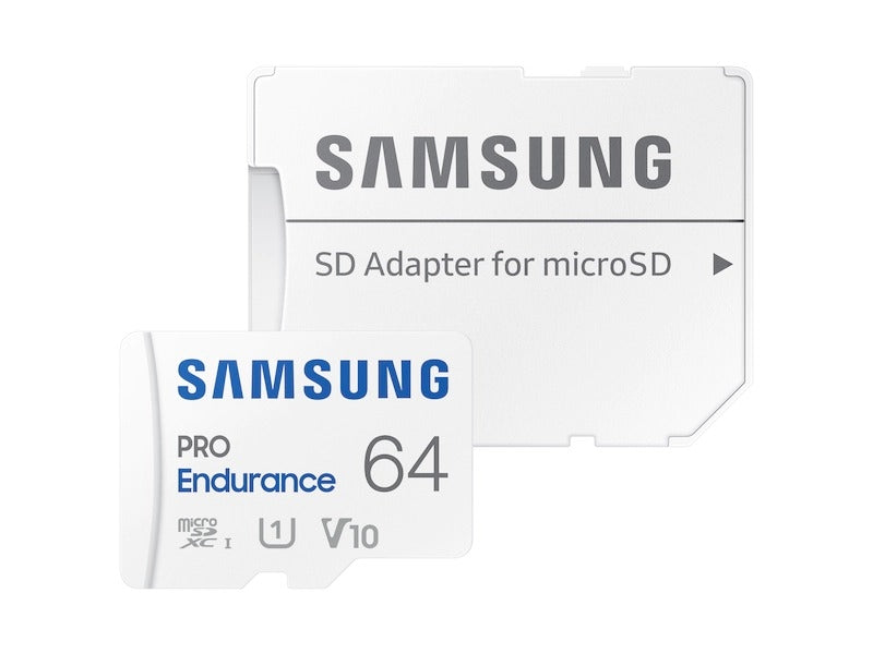 SAMSUNG 64GB PRO Endurance microSDXC with Adapter MB-MJ64KA V28-FFCSAMMBMJ64KA