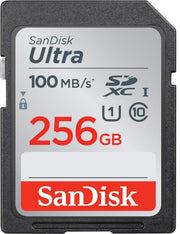 SANDISK SDSDUNR-256G SDXC Class 10 Ultra 100MB/S V28-FFCSAN256GSDUNR