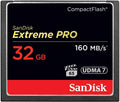 SanDisk Extreme Pro CFXP 32GB CompactFlash 160MB/s (SDCFXPS-032G) V28-FFCSAN32GBCFE1601