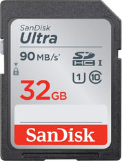 SANDISK SDSDUNR-032G SDHC Class 10 Ultra 90MB/S V28-FFCSAN32GSDUNR