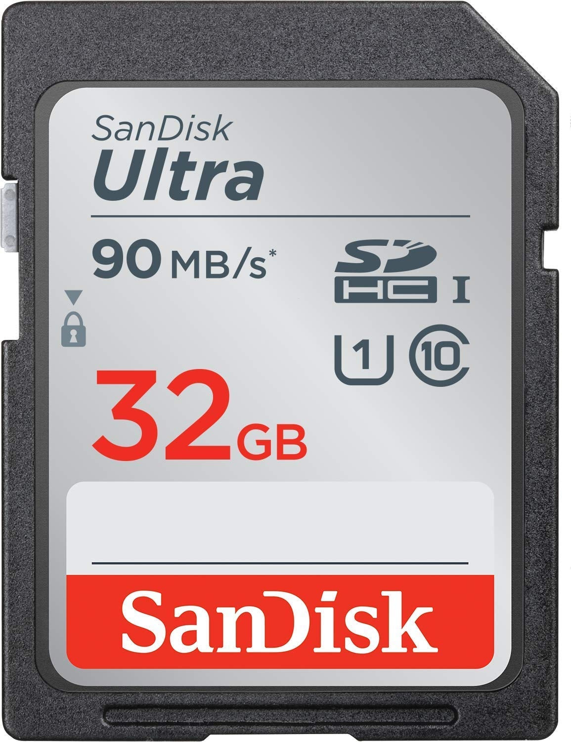 SANDISK SDSDUNR-032G SDHC Class 10 Ultra 90MB/S V28-FFCSAN32GSDUNR