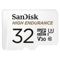 SANDISK HIGH ENDURANCE MICROSDHC CARD SQQNR 32G UHS-I C10 U3 V30 100MB/S R 40MB/S W SD ADAPTOR V28-FFCSAN32GSQQNR
