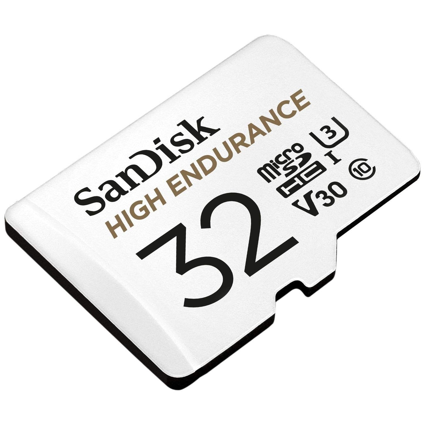 SANDISK HIGH ENDURANCE MICROSDHC CARD SQQNR 32G UHS-I C10 U3 V30 100MB/S R 40MB/S W SD ADAPTOR V28-FFCSAN32GSQQNR