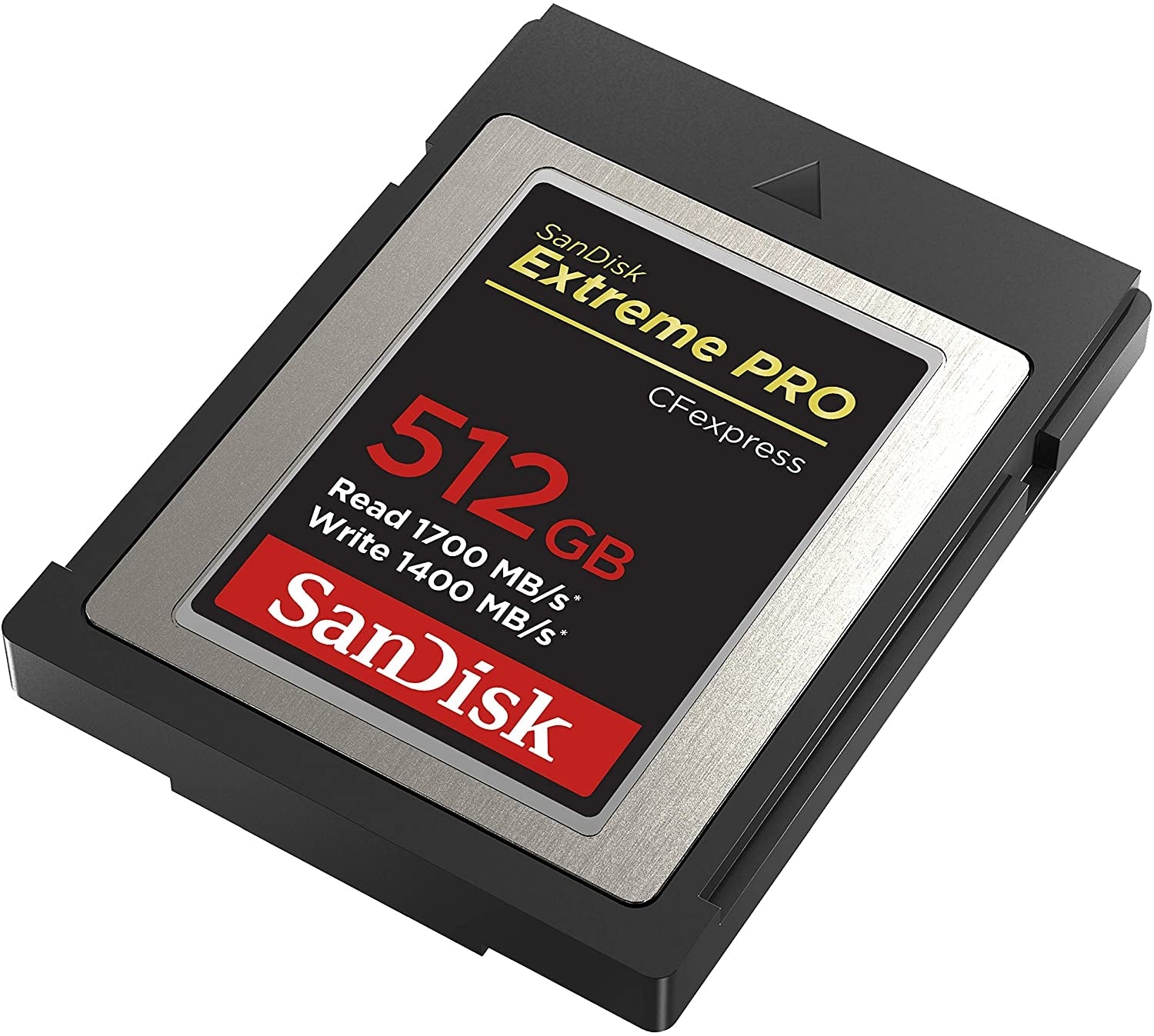 SanDisk 512GB Extreme PRO CFexpress Card Type B - SDCFE-512G-GN4NN READ 1700 MB/S WRITE 1400MB/S V28-FFCSAN512GCFEGN4NN