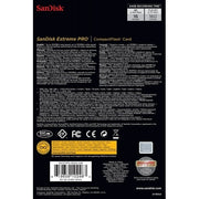 SanDisk Extreme Pro CFXP 64GB CompactFlash 160MB/s (SDCFXPS-064G) V28-FFCSAN64GBCFE1601