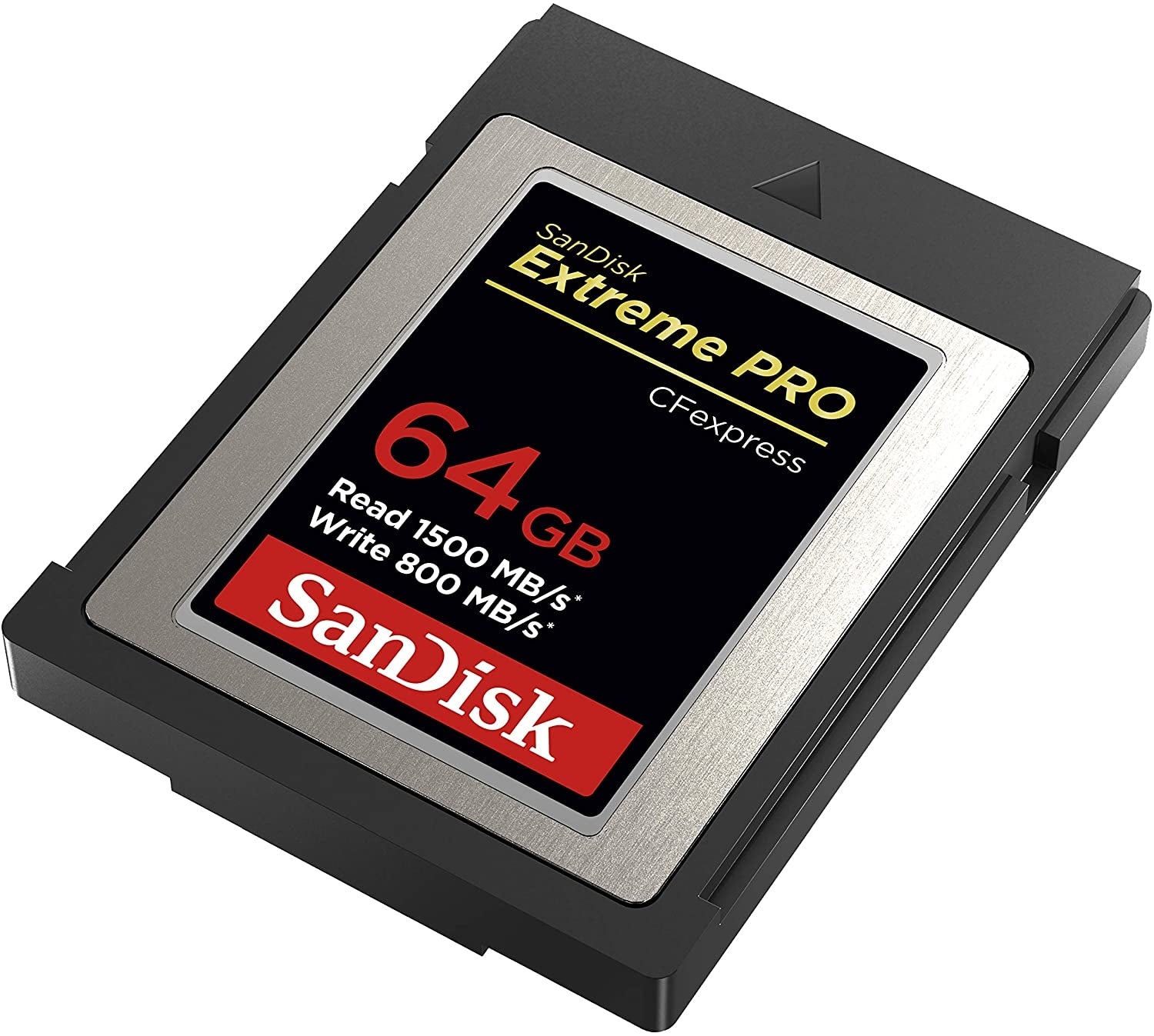 SanDisk 64GB Extreme PRO CFexpress Card Type B - SDCFE-064G-GN4NN READ 1500 MB/S WRITE 800MB/S V28-FFCSAN64GCFEGN4NN
