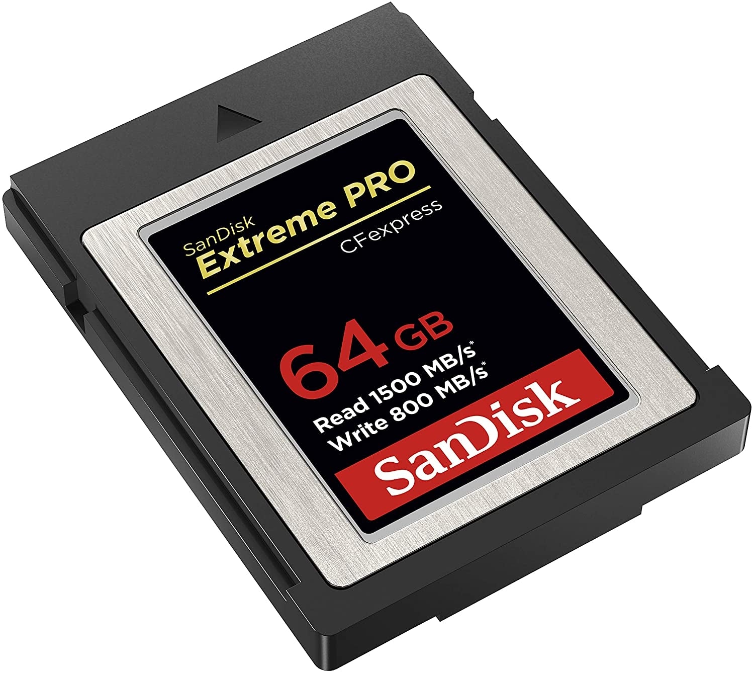 SanDisk 64GB Extreme PRO CFexpress Card Type B - SDCFE-064G-GN4NN READ 1500 MB/S WRITE 800MB/S V28-FFCSAN64GCFEGN4NN