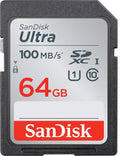 SANDISK SDSDUNR-064G SDXC Class 10 Ultra 100MB/S V28-FFCSAN64GSDUNR