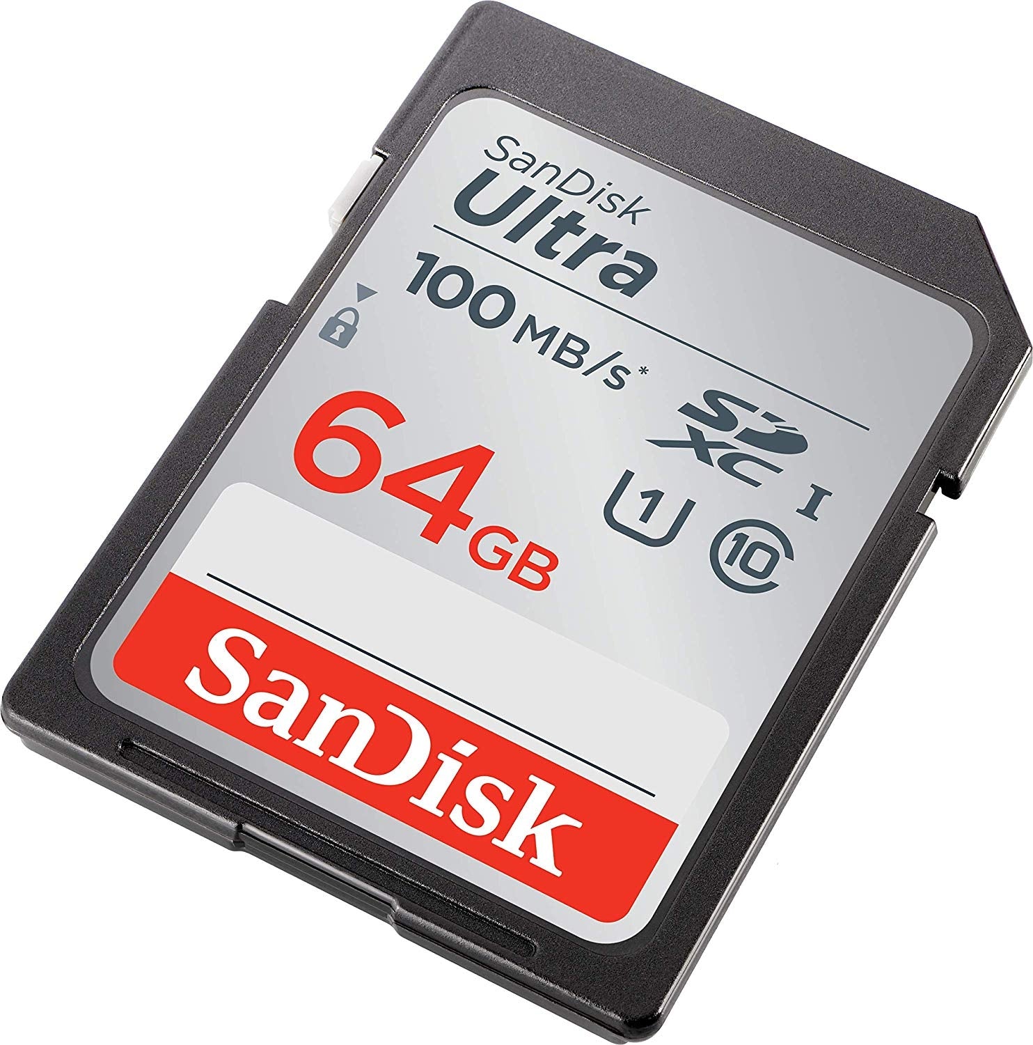 SANDISK SDSDUNR-064G SDXC Class 10 Ultra 100MB/S V28-FFCSAN64GSDUNR