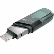 SanDisk 256GB iXpand Flash Drive Flip (SDIX90N-256G) V28-FUSSAN256GSDIX90N