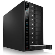 ICY BOX 10-Bay External SINGLE System for 10x SATA 3.5" I/II/III HDD (IB-3810U3) V28-HDDICY3810U3