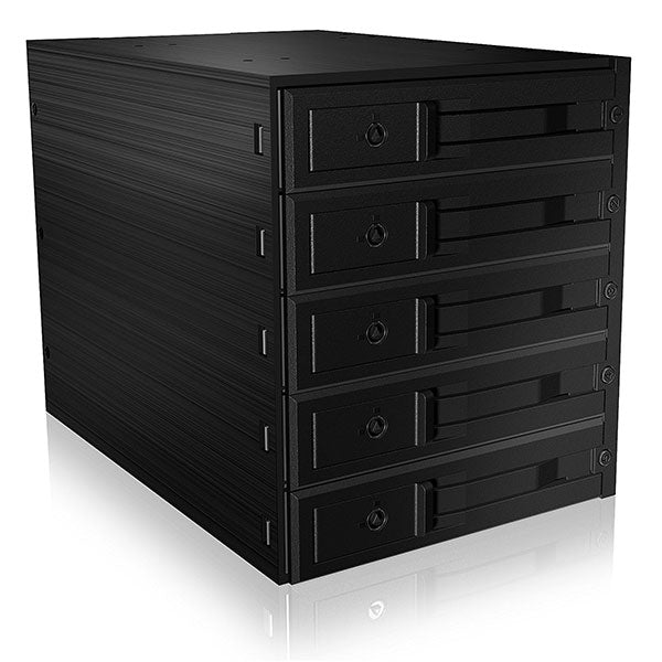 ICY BOX Backplane for 5x 3.5" SATA or SAS HDD in 3x 5.25" bay (IB-565SSK) V28-HDDICY565SSK