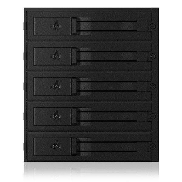 ICY BOX Backplane for 5x 3.5" SATA or SAS HDD in 3x 5.25" bay (IB-565SSK) V28-HDDICY565SSK