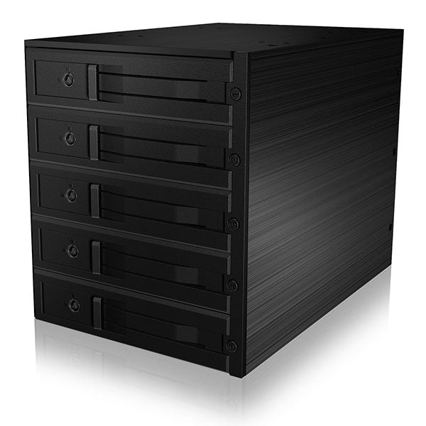 ICY BOX Backplane for 5x 3.5" SATA or SAS HDD in 3x 5.25" bay (IB-565SSK) V28-HDDICY565SSK
