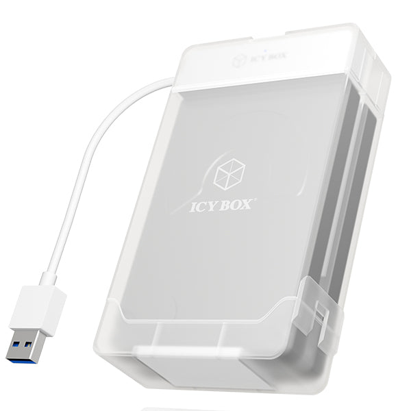 ICY BOX Adapter and enclosure for 2x 2.5" SATA HDDs/SSDs (IB-AC7032-U3) V28-HDDICYAC7032U3-1