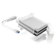 ICY BOX Adapter and enclosure for 2x 2.5" SATA HDDs/SSDs (IB-AC7032-U3) V28-HDDICYAC7032U3-1