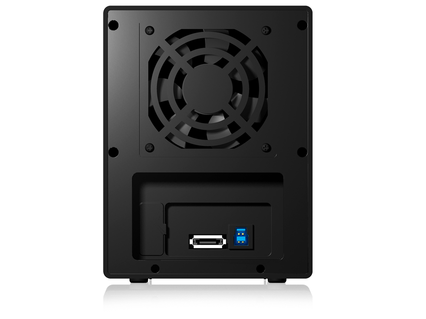 ICY BOX External 4 bay RAID System for 3.5" SATA I / II / III hard disks with USB 3.0 and eSATA (IB-RD3640SU3) V28-HDDICYRD3640SU3
