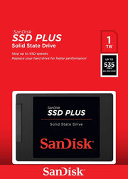 SanDisk 1TB SSD Plus SDSSDA-1TB-G26 V28-HDDSAN1TBSDSSDA