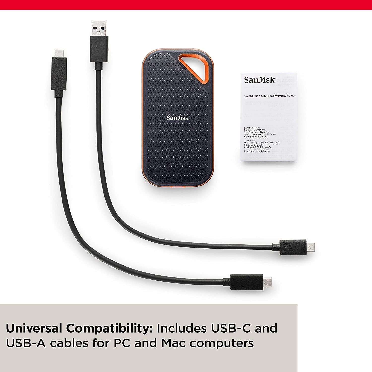 SanDisk 2TB Extreme PRO Portable SSD V2 (SDSSDE81-2T00-G25) V28-HDDSAN2TSDSSDE81