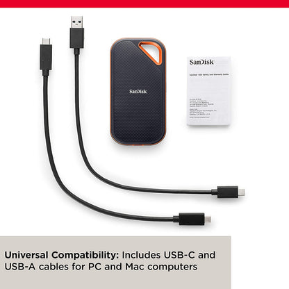 SanDisk 2TB Extreme PRO Portable SSD V2 (SDSSDE81-2T00-G25) V28-HDDSAN2TSDSSDE81