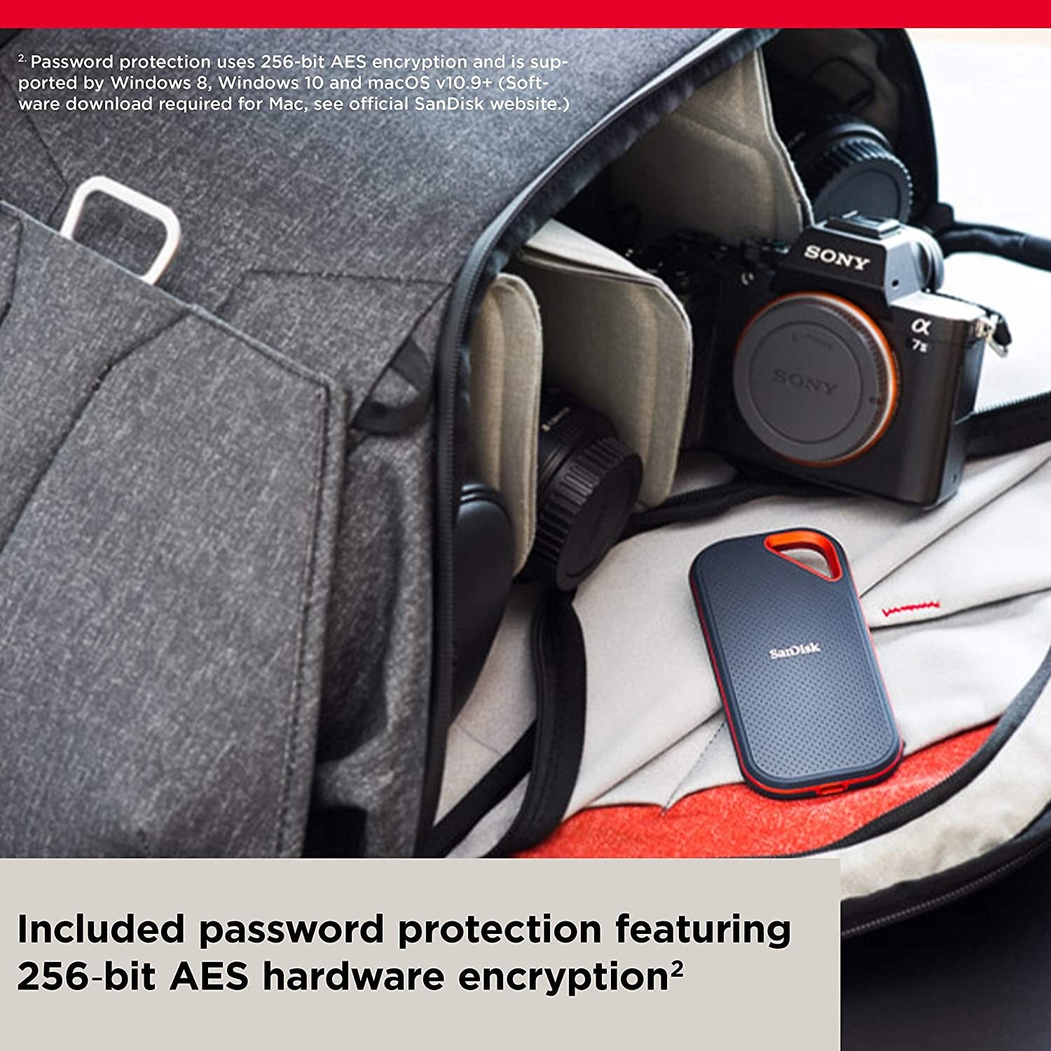 SanDisk 2TB Extreme PRO Portable SSD V2 (SDSSDE81-2T00-G25) V28-HDDSAN2TSDSSDE81