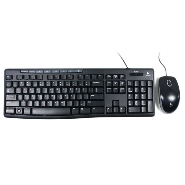 Logitech MK200 Media Keyboard Mouse (920-002693) V28-LOGCOMMK200