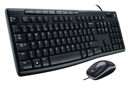 Logitech MK200 Media Keyboard Mouse (920-002693) V28-LOGCOMMK200