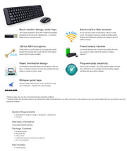 Logitech MK220 Wireless keyboard mouse (920-003235) V28-LOGCOMMK220