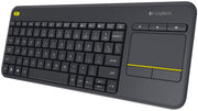 Logitech K400 PLUS Touch Wireless keyboard - Black (920-007165) V28-LOGKEYK400BK